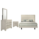 Trenton   Bedroom Set Rustic Cream