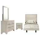 Trenton   Bedroom Set Rustic Cream