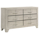 Trenton   Bedroom Set Rustic Cream