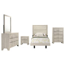 Trenton   Bedroom Set Rustic Cream