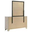 Trenton 6-drawer Bedroom Dresser Rustic Cream