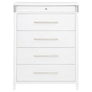 Gracemont 5-drawer Bedroom Chest of Drawers White