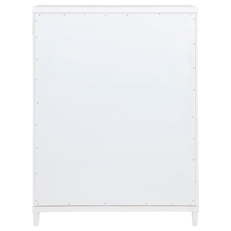 Gracemont 5-drawer Bedroom Chest of Drawers White