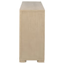 Ladera 6-drawer Bedroom Dresser and Mirror Light Elm