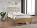Robyn Wood California King Platform Bed Dark Walnut