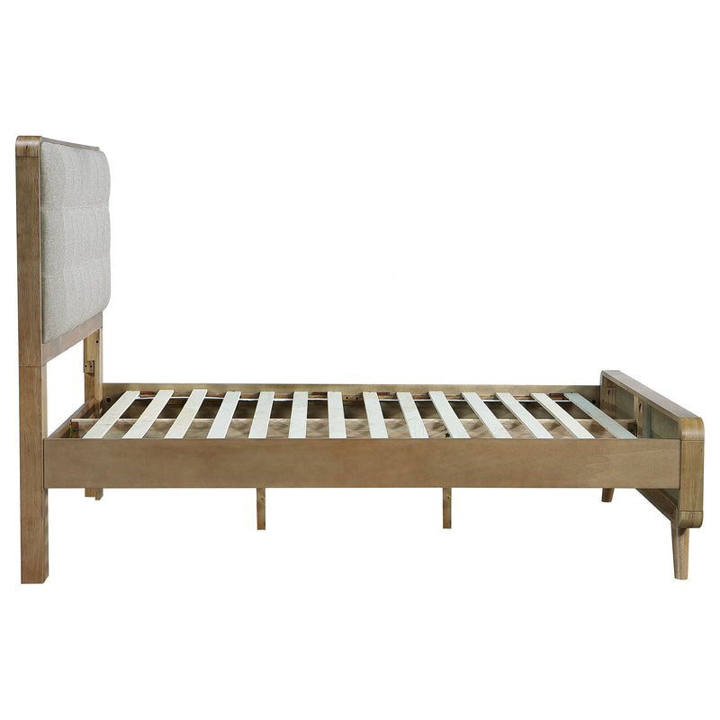 Robyn Wood California King Platform Bed Dark Walnut