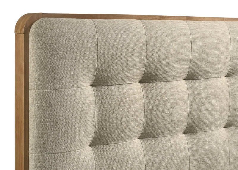 Robyn Wood California King Platform Bed Dark Walnut