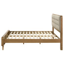 Robyn Wood California King Platform Bed Dark Walnut