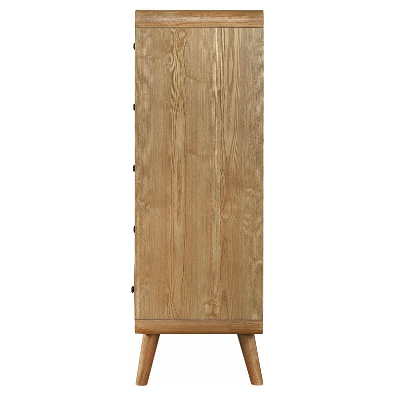 Robyn 5-drawer Bedroom Chest of Drawers Dark Walnut