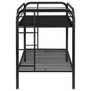 Morgan Metal  Over  Bunk Bed Black
