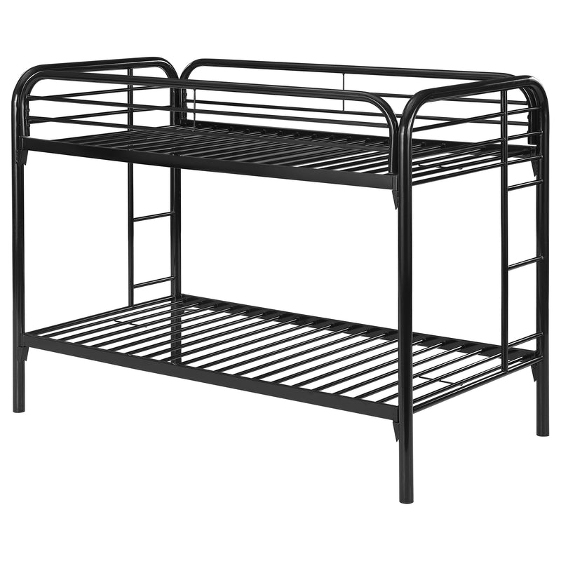 Morgan Metal  Over  Bunk Bed Black