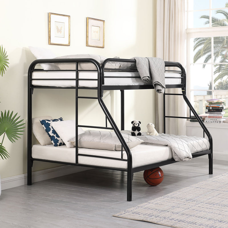 Morgan Metal  Over  Bunk Bed Black