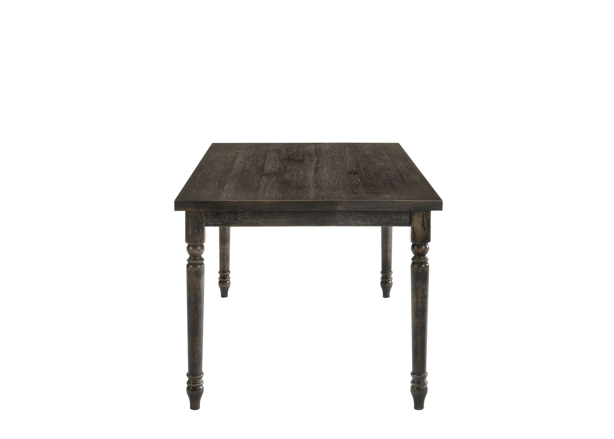 Claudia II - Weathered 7 Pieces Dining Room Set - Gray