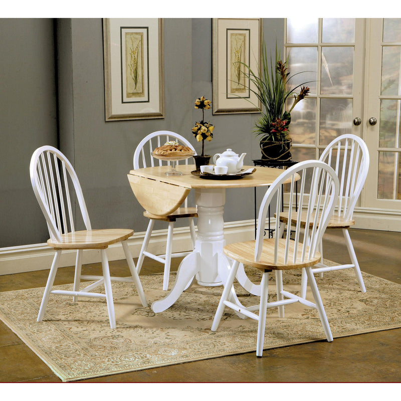Diamond Modern Furniture COA Round Damen Dining Table with Pedestal Base 4241 IMAGE 12