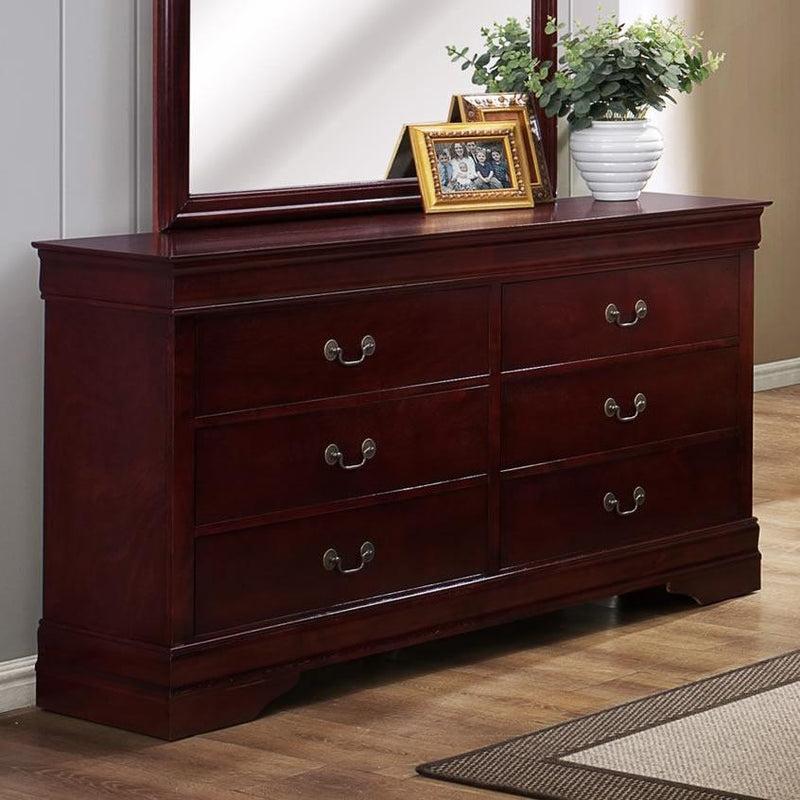 Crown Mark Louis Philip 6-Drawer Dresser B3800-1 IMAGE 1