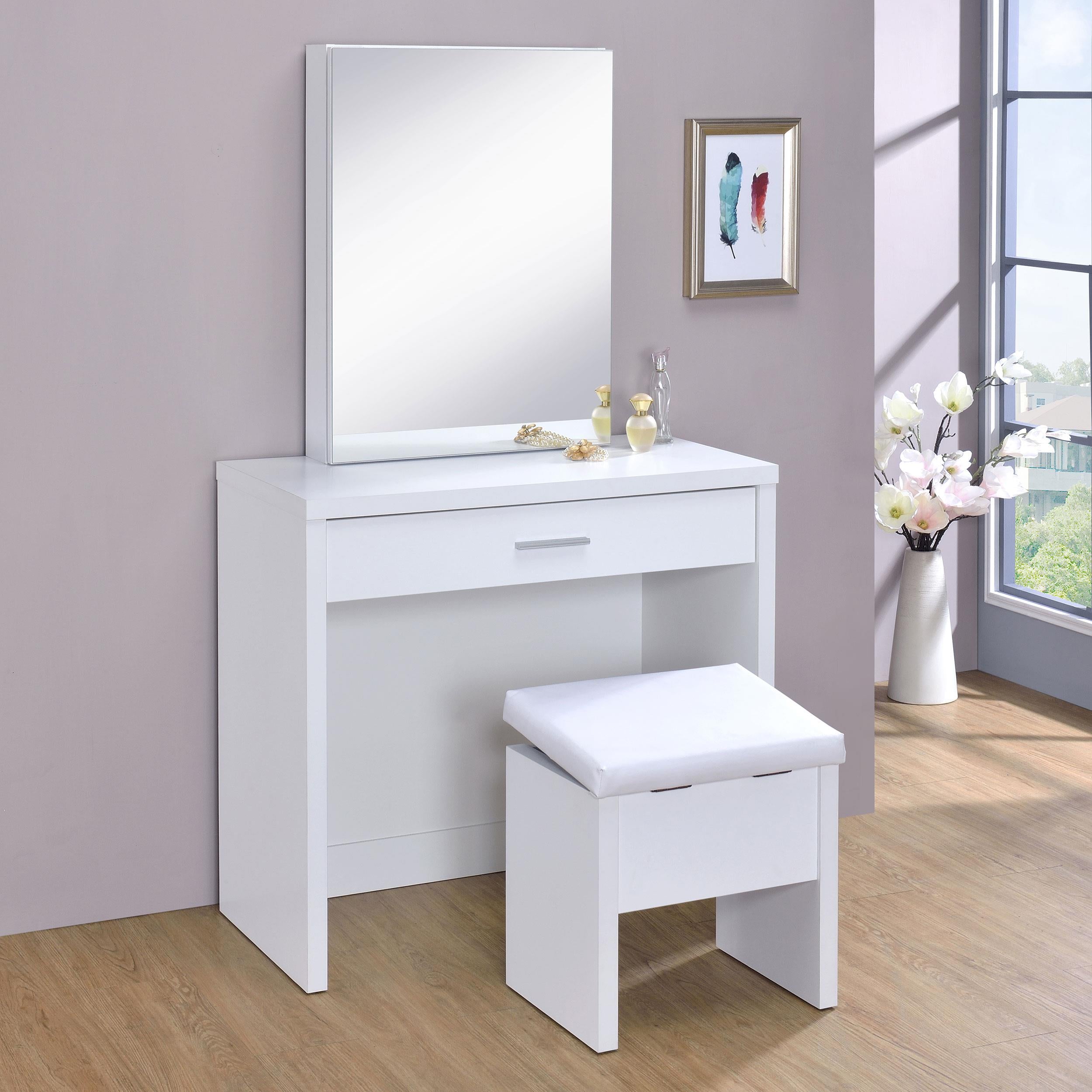 Diamond Modern Furniture COA 1-Drawer Vanity Set 300290 IMAGE 14