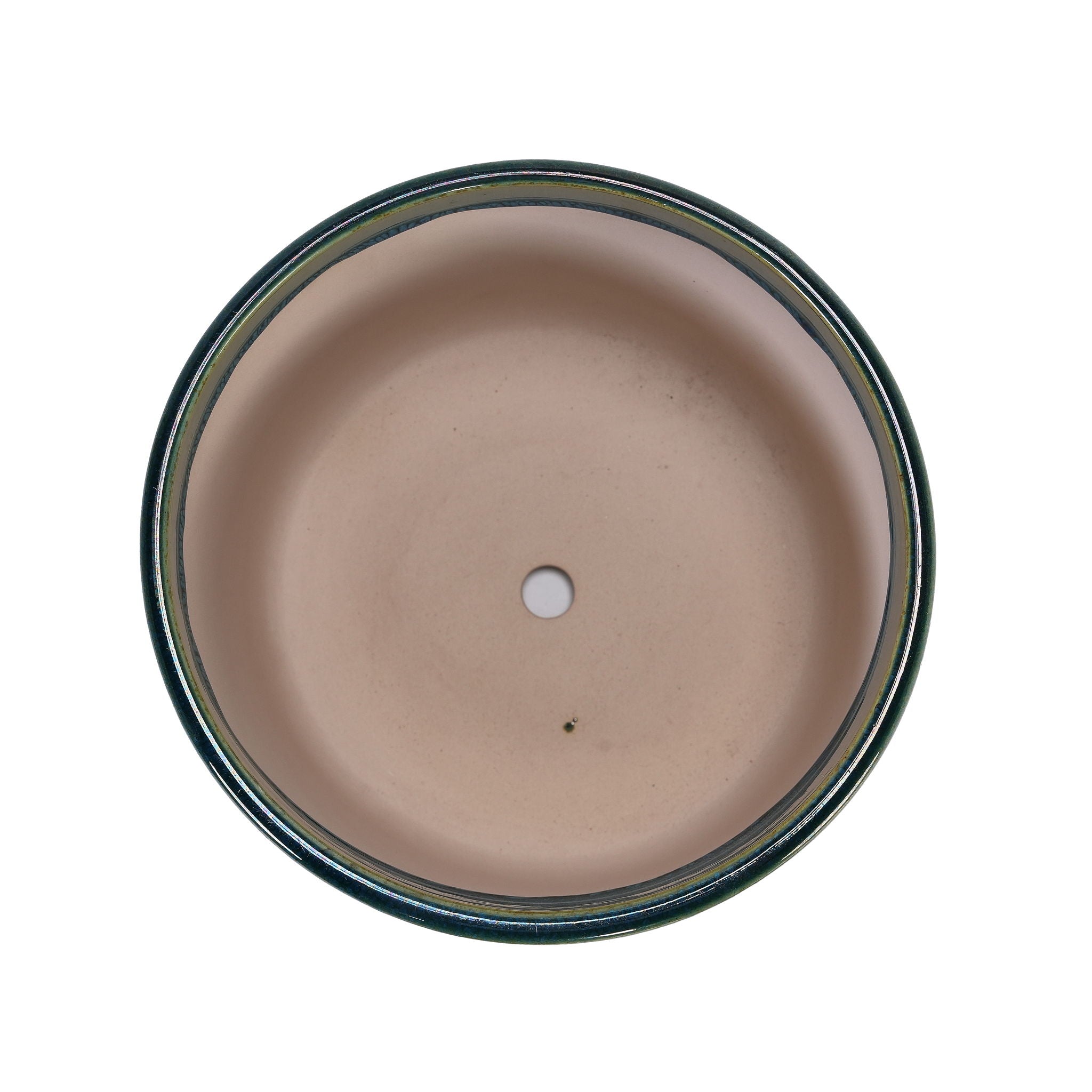 Grid Flowerpot (Set of 3), Planter For Patio, Garden, Windowsill - Blue / Green