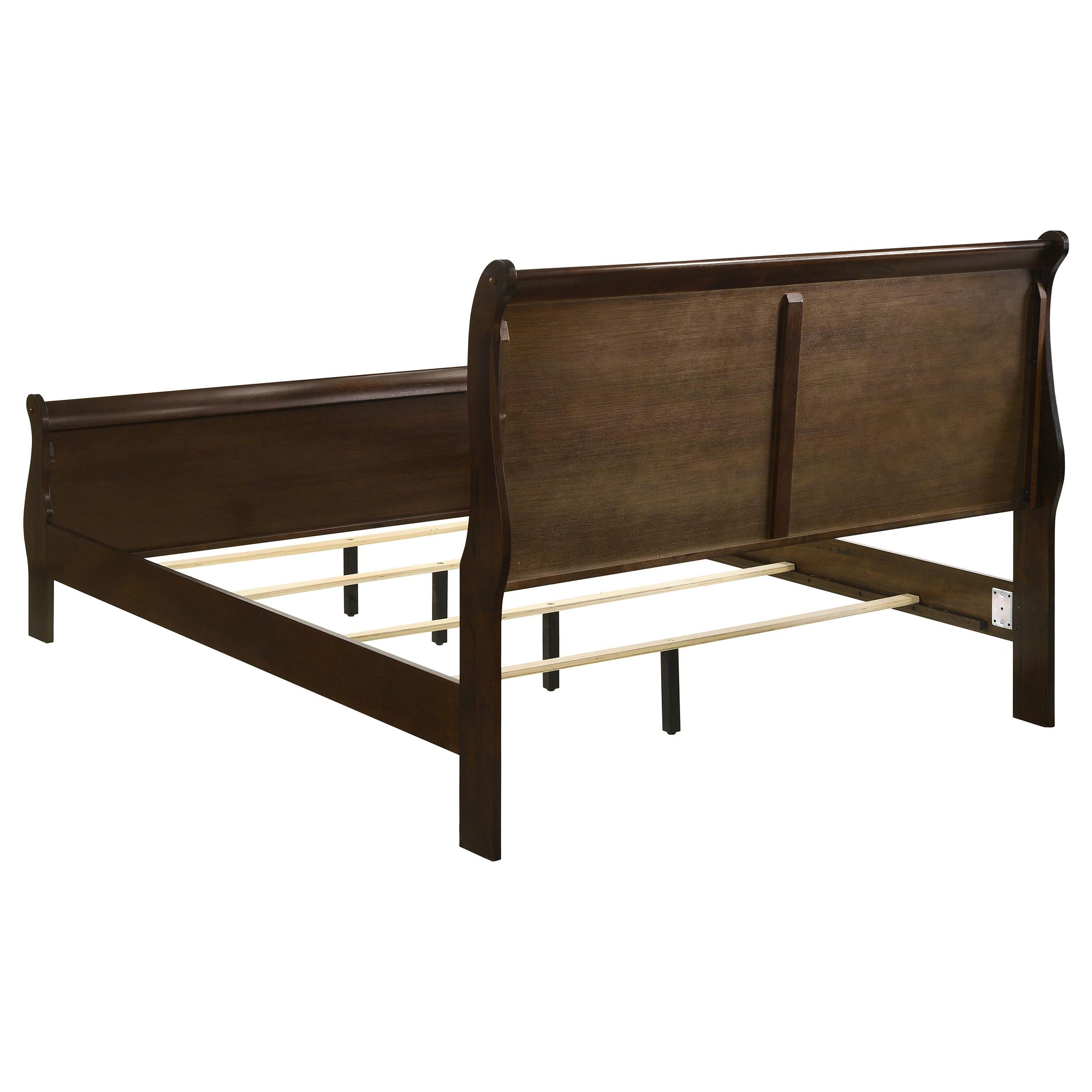 Diamond Modern Furniture COA Louis Philippe Queen Sleigh Bed 202411Q IMAGE 4