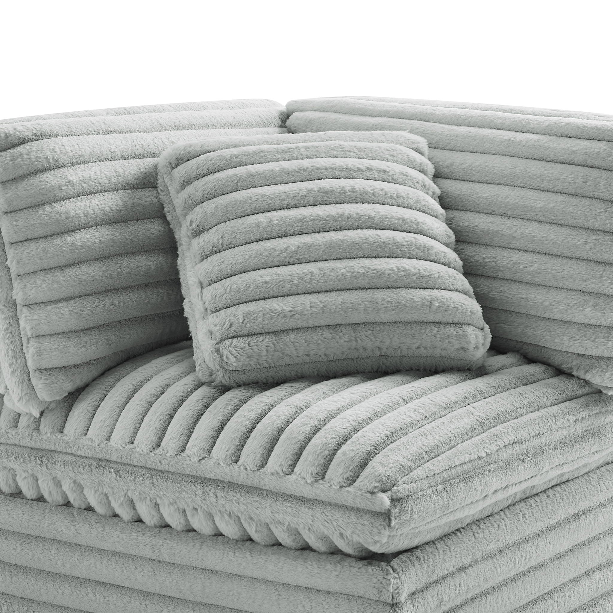 Jenny - 2 Piece Sofa Sectional - Gray