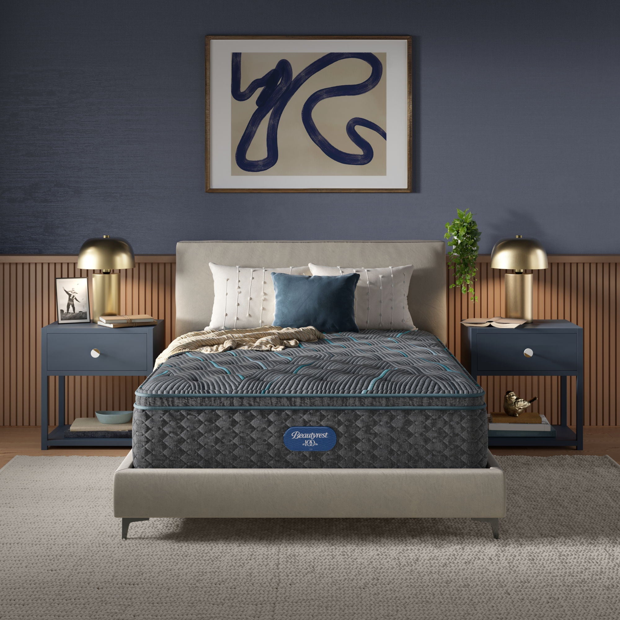 Beautyrest - Level Two Plush Pillow Top Mattress