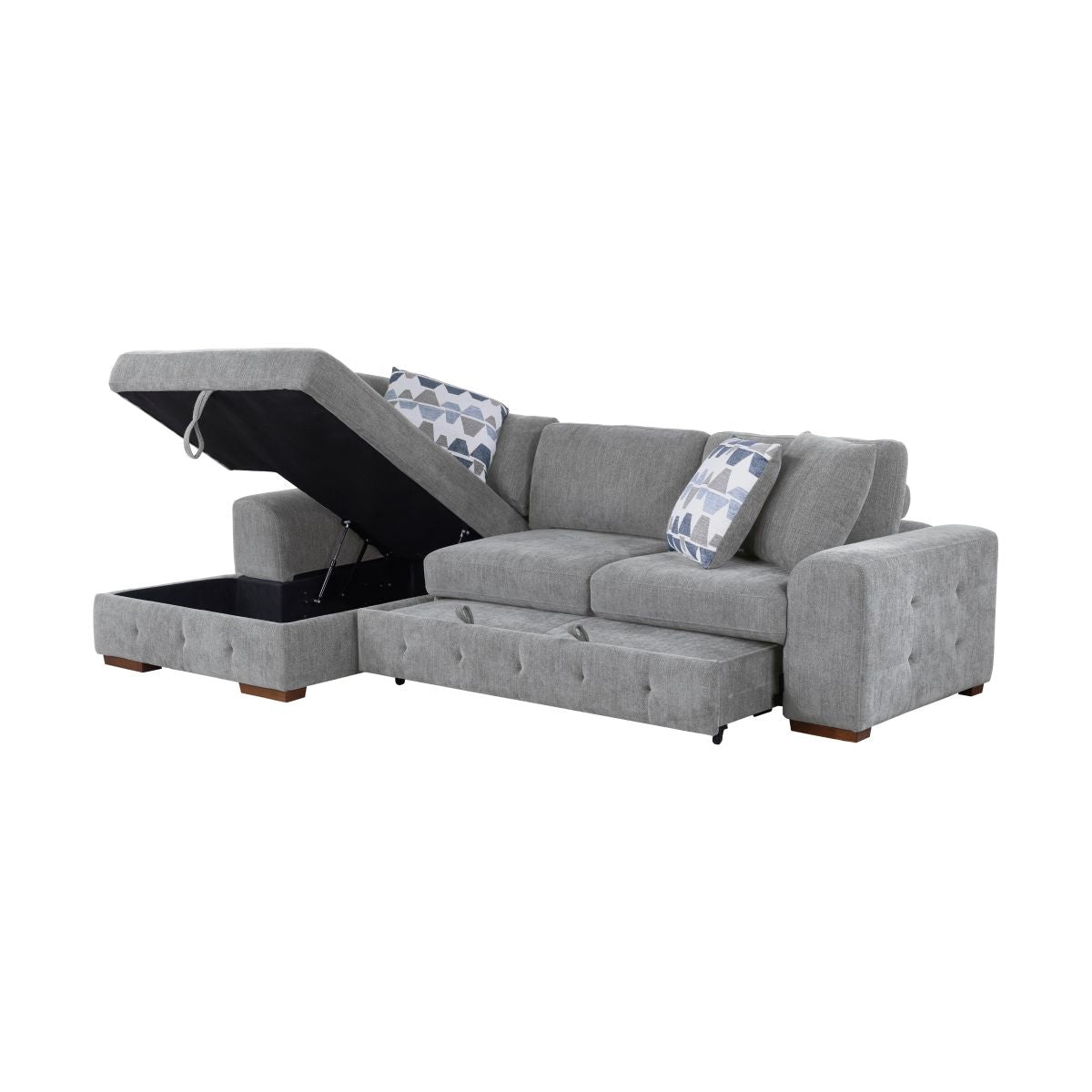 Raife - Sectional With Ottoman