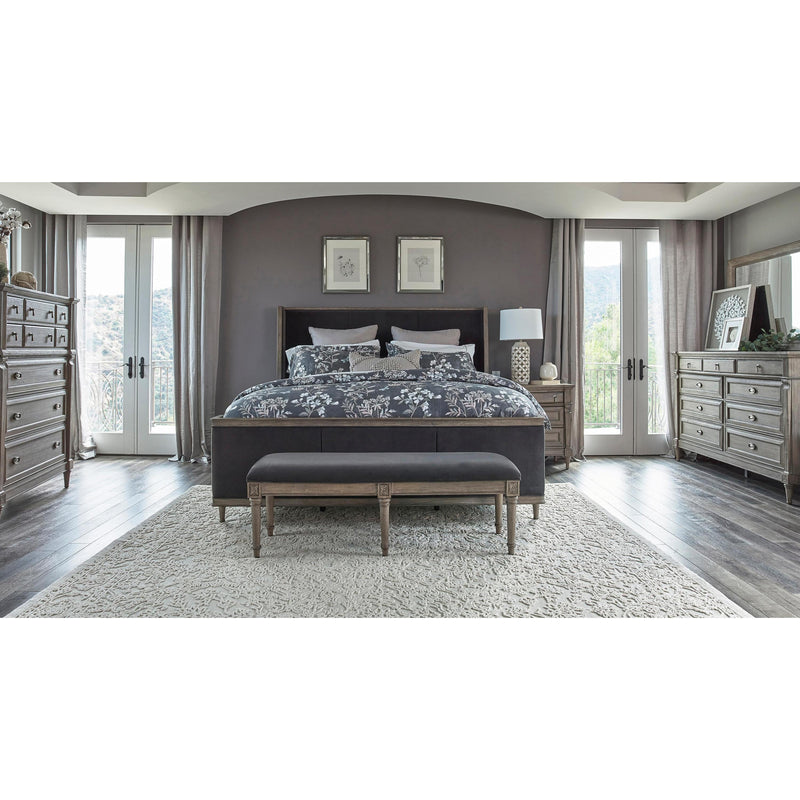 Coaster Furniture Alderwod 223121KE 5 pc King Panel Bedroom Set IMAGE 1