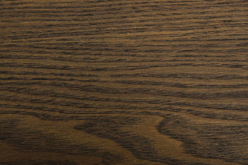 Modrest Marcia Mid-Century Tobacco & Antique Brass Dining Table