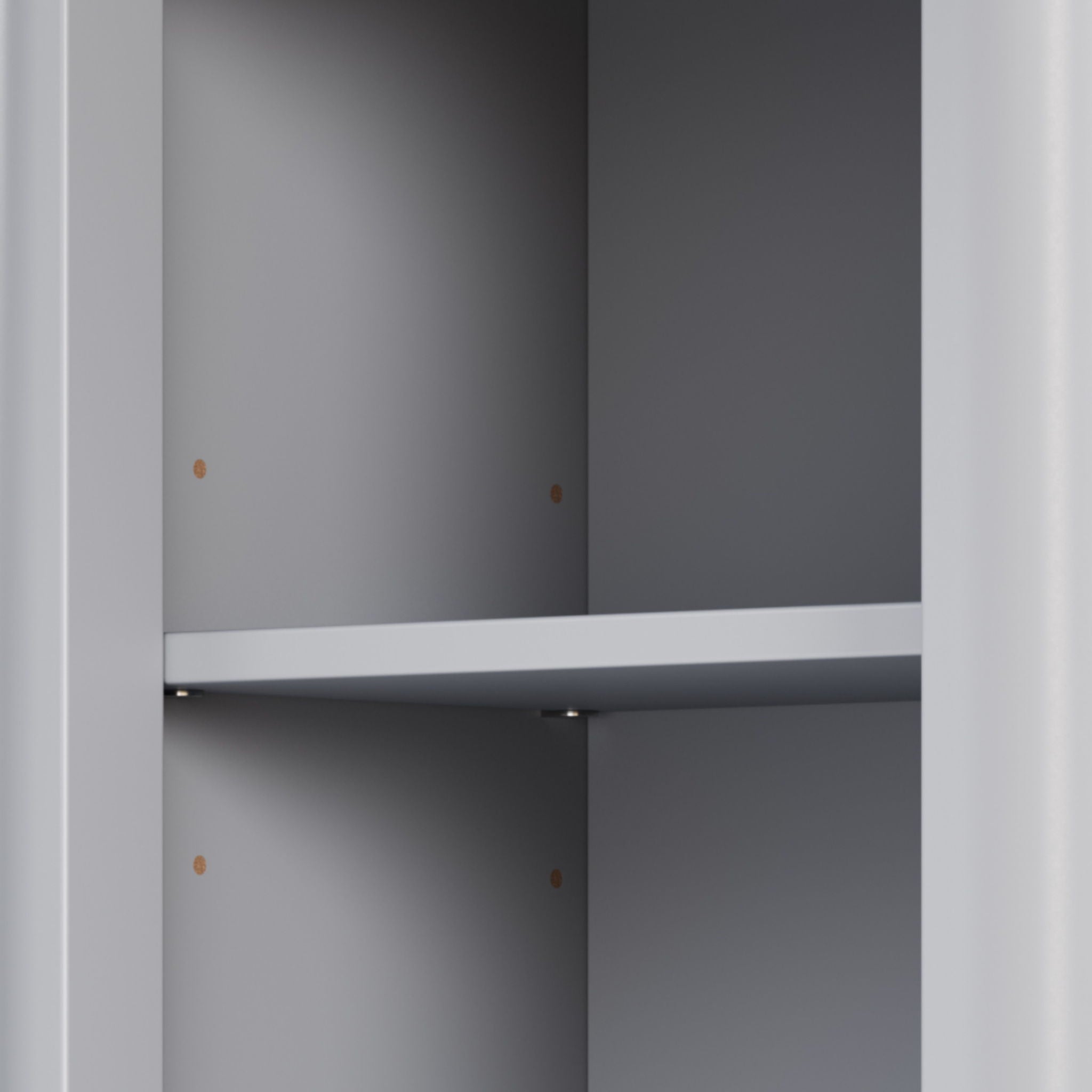 Tall Bathroom Storage Cabinet With Adjustable Shelves And 1 Drawer & Door