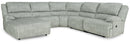 McClelland 5-Piece Reclining Sectional with Chaise