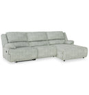 McClelland 5-Piece Reclining Sectional with Chaise