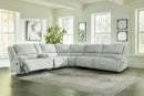 McClelland 5-Piece Reclining Sectional with Chaise