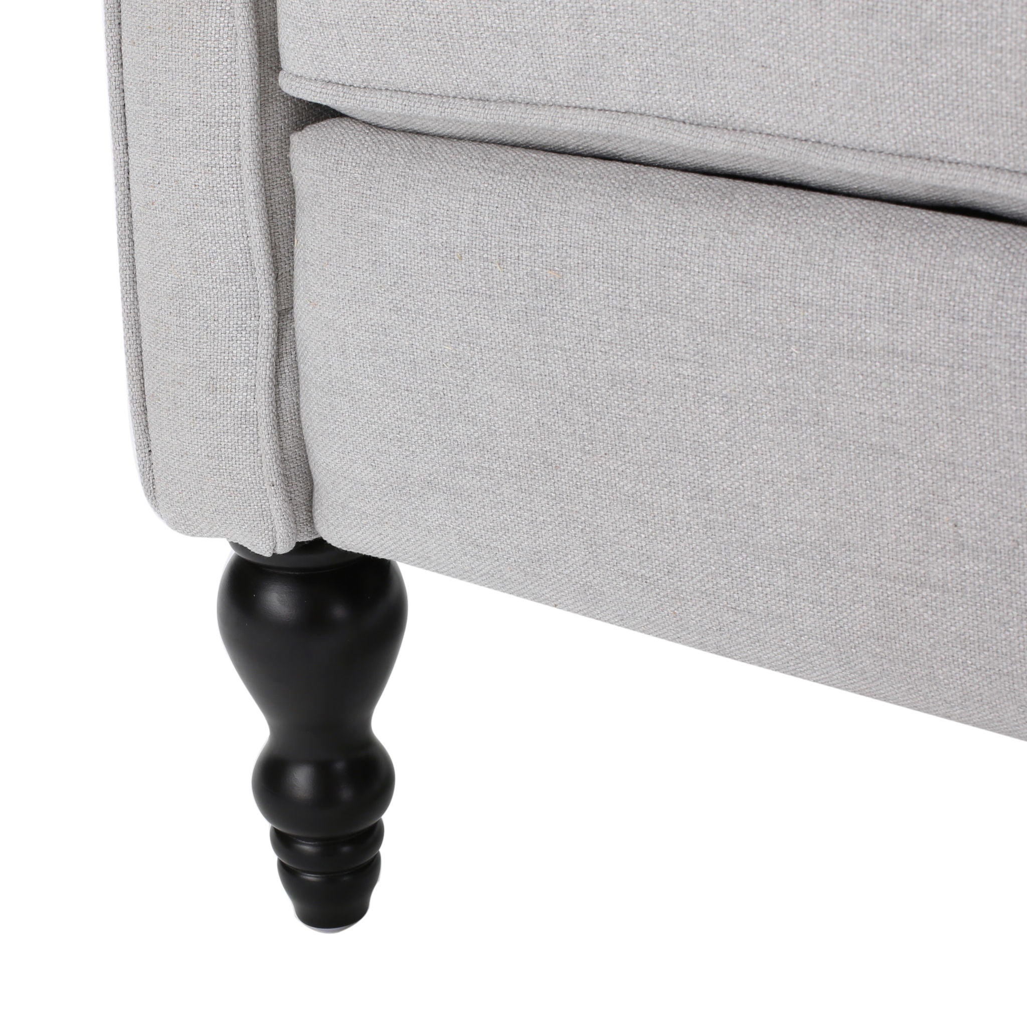 Armchair Recliner With Pushback Mechanism And Wingback Design