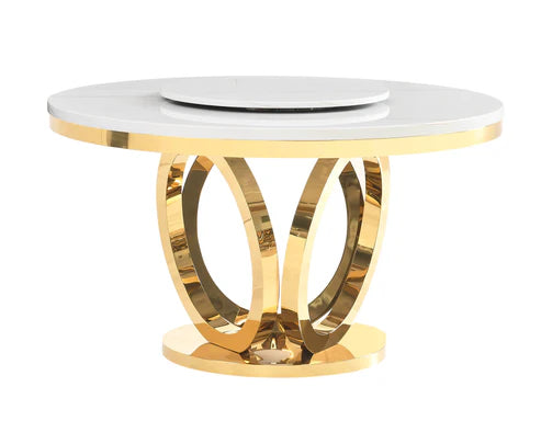 D615 Maxi Table (Cream/Gold)