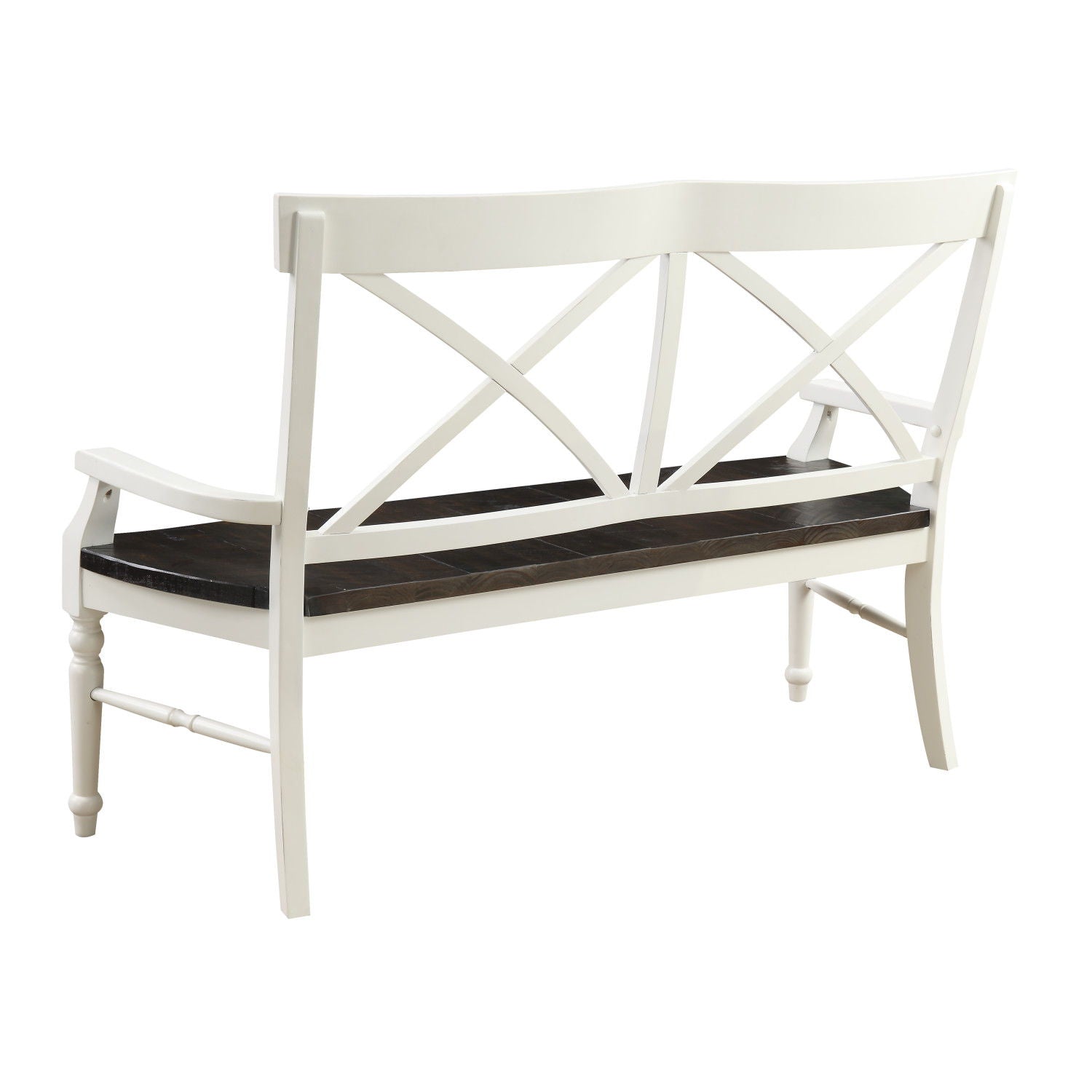 Mountina - Bench - Brown / White