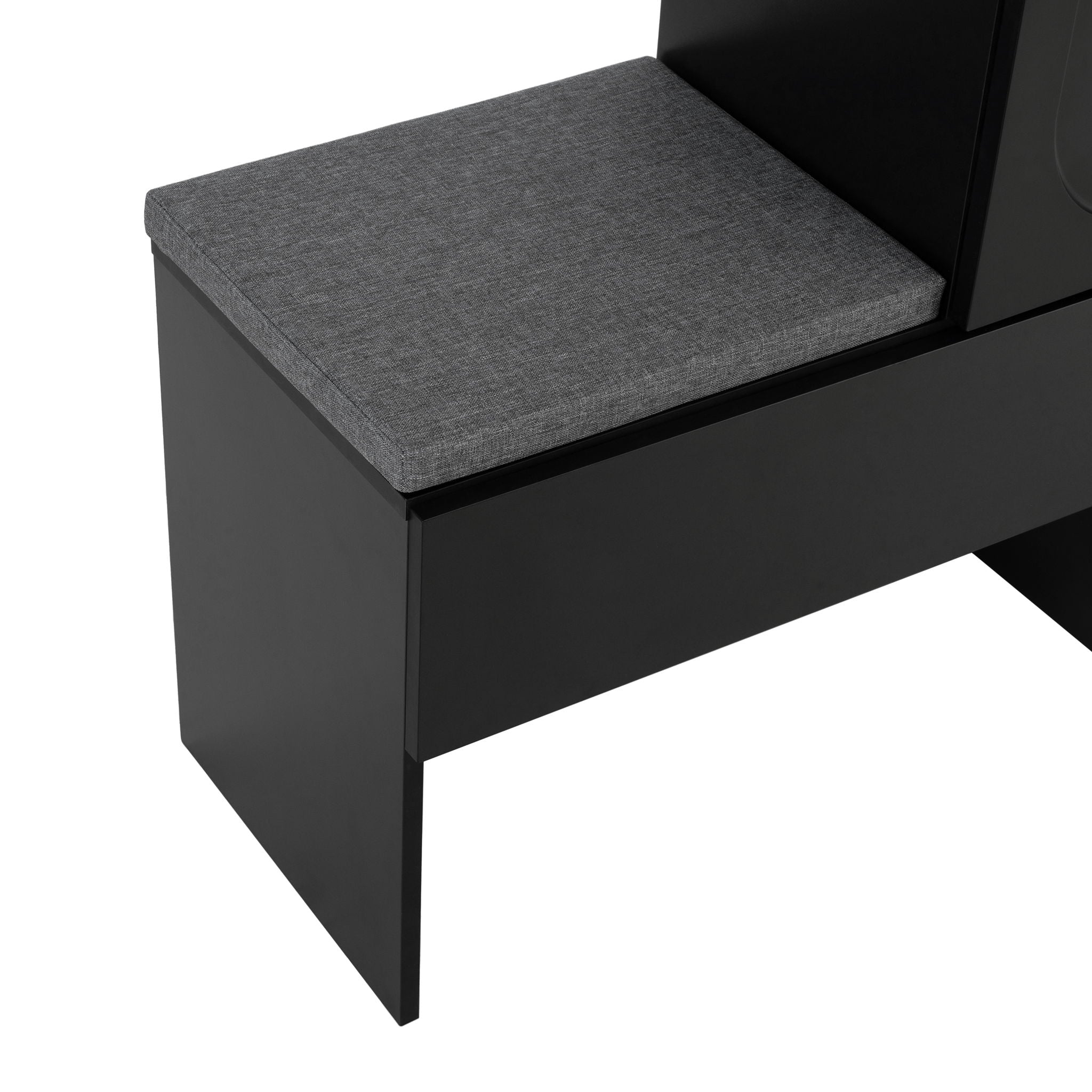 Elegant 2 In 1 Shoe Cabinets With Soft Cushion Versatile Shoe Rack Organizer With Adjustable Shelves