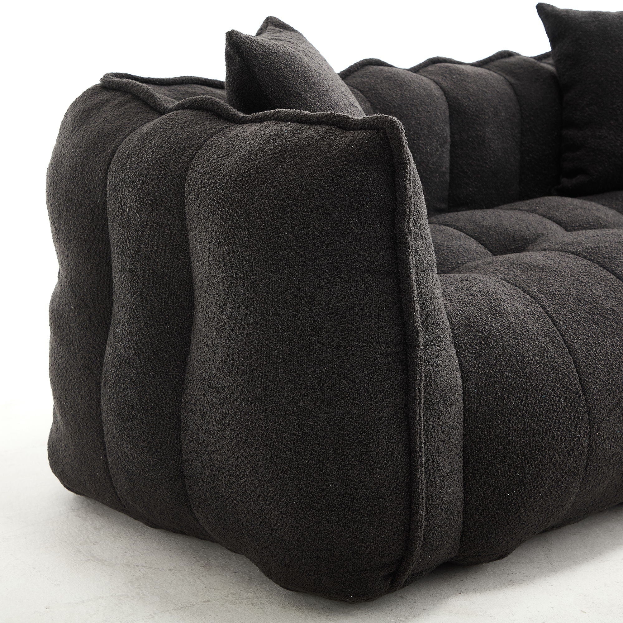 Cozy Beanbag Chair With High Resilience Foam Core For 2