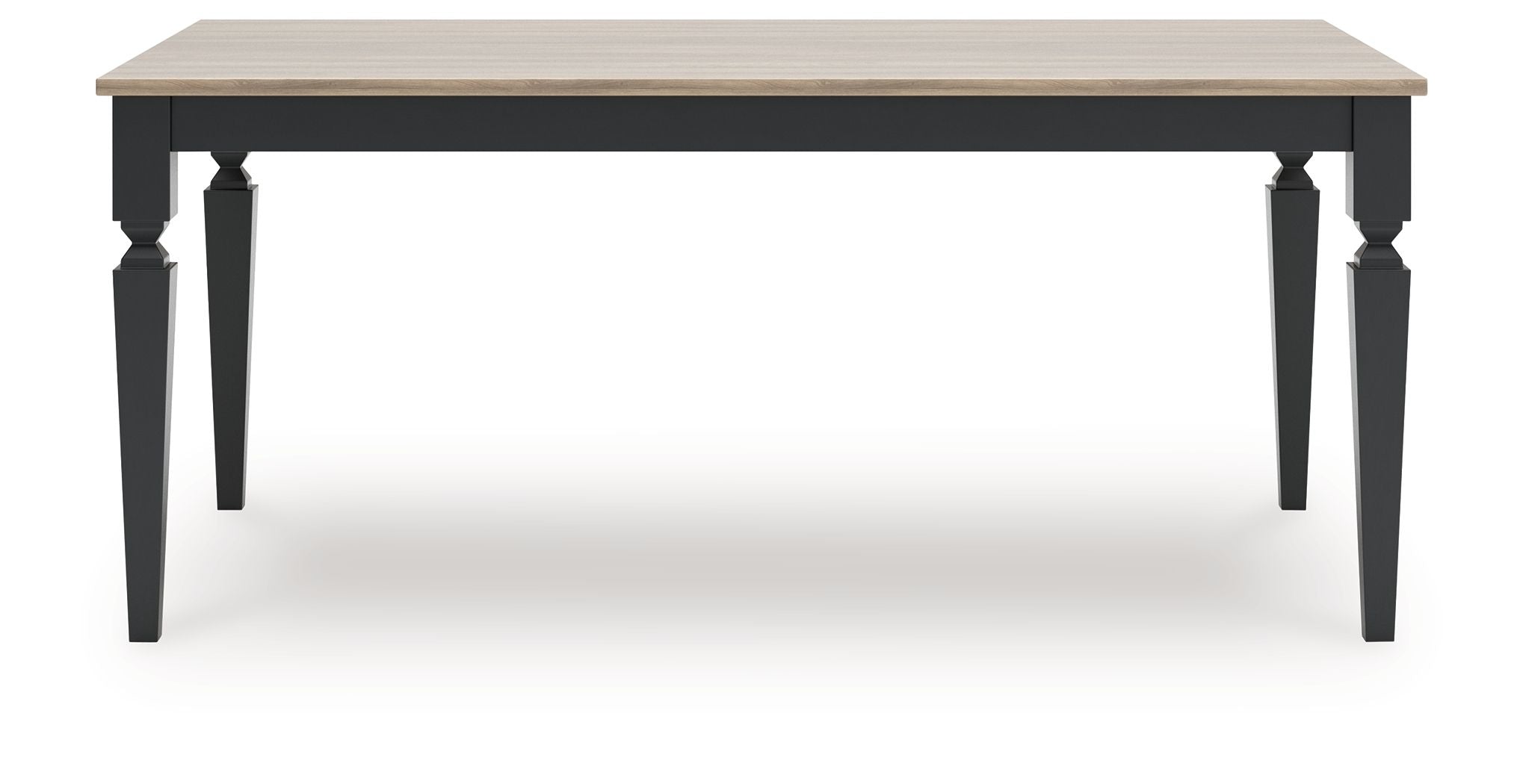 Brenkerton - Rectangular Dining Room Table - Grayish Brown / Black