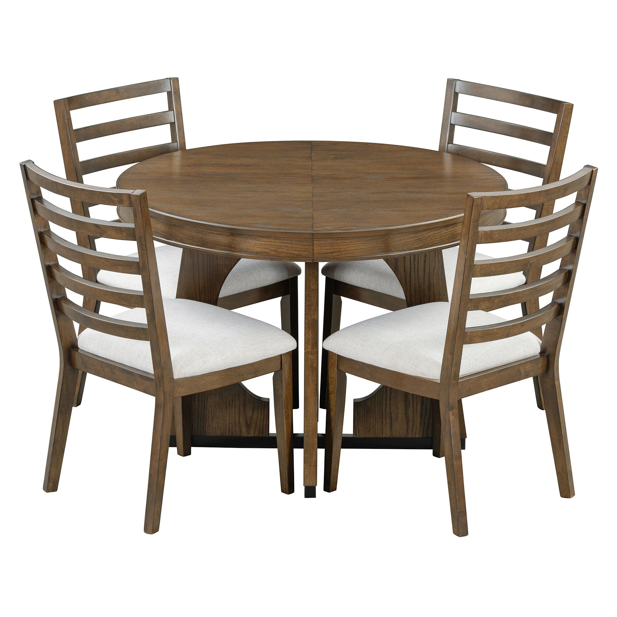 Round Dining Table Set For 4 With Chairs