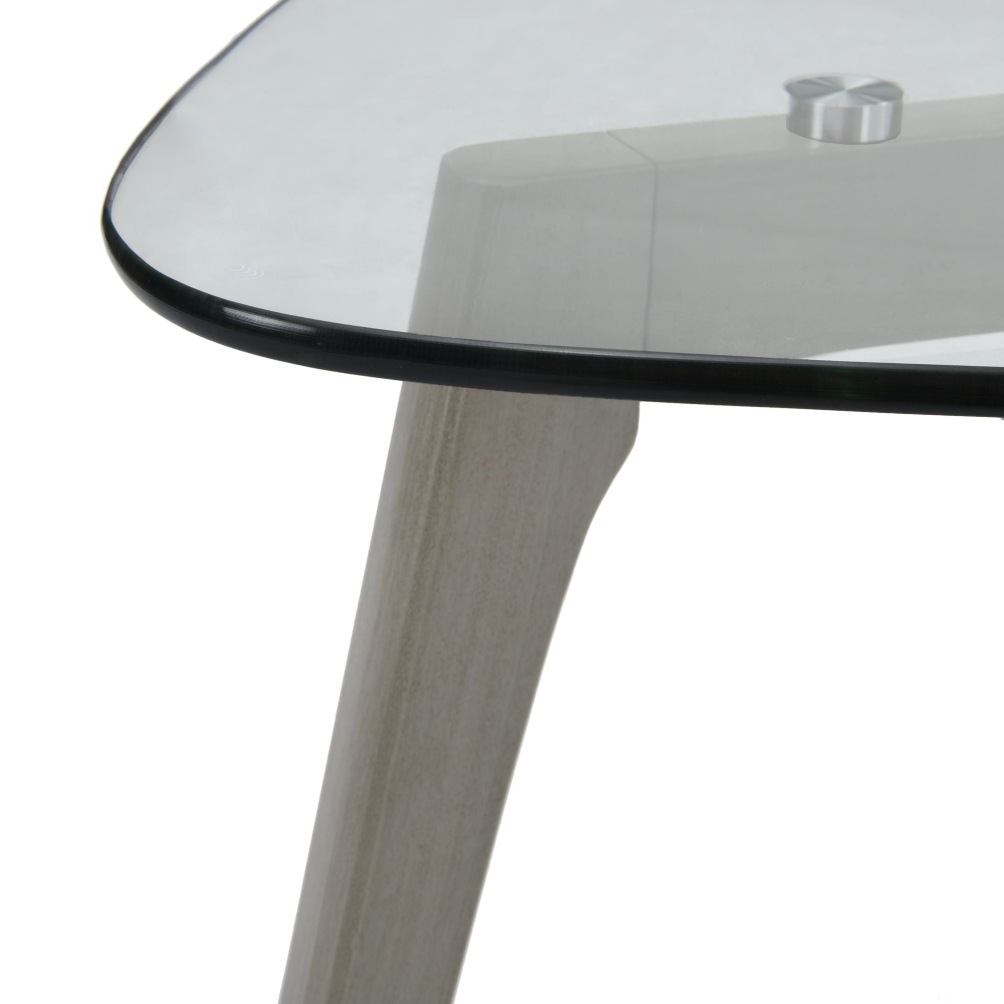Modern Coffee Table With Wood Construction And Compact Design