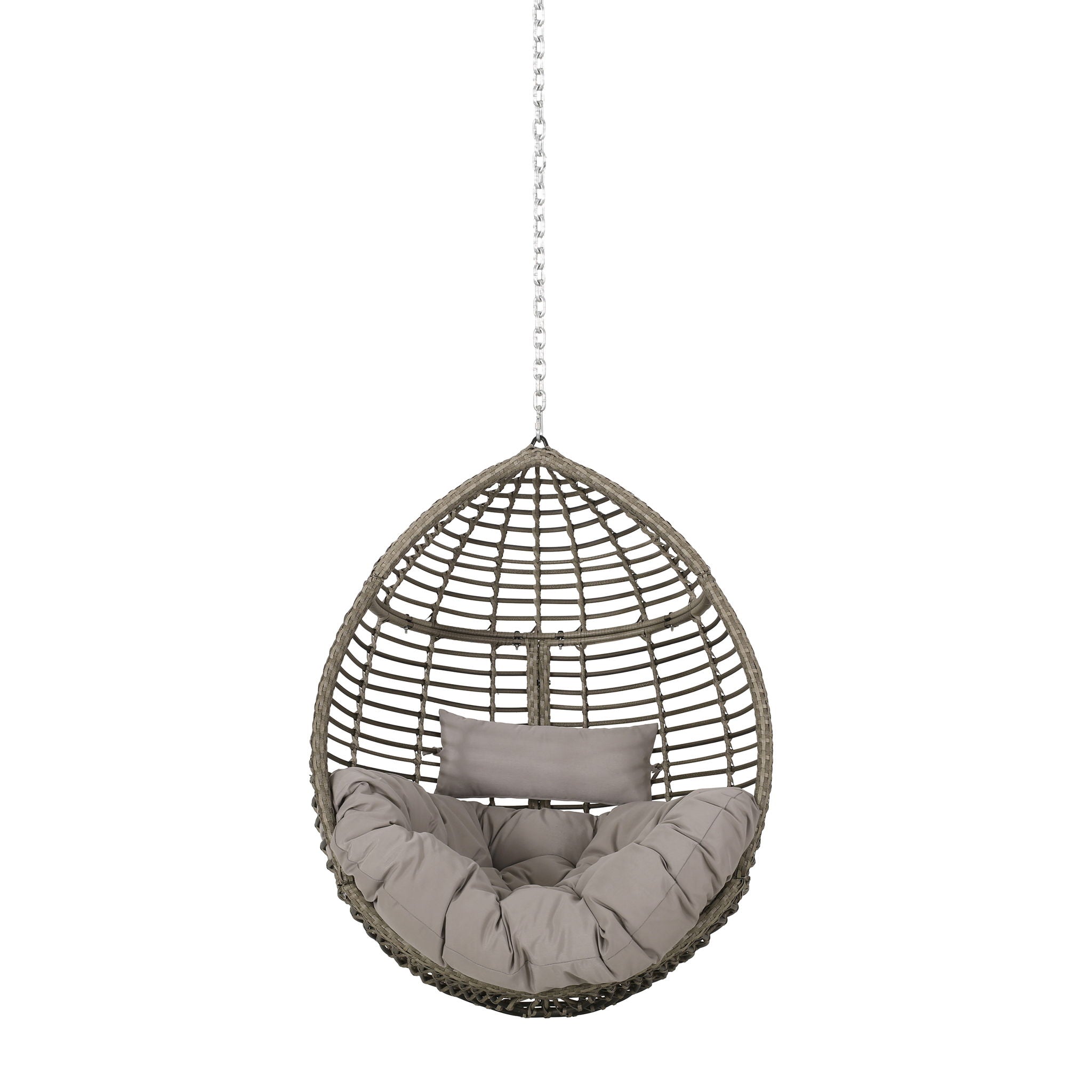 Morris Teardrop - Hanging Chair With Chain And Water Resistant Cushions