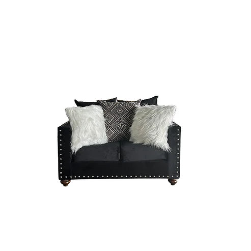 S315 Black Sofa & Loveseat