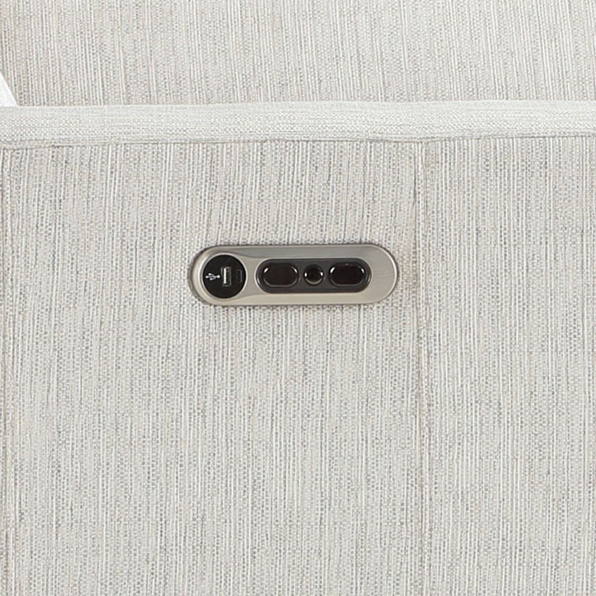 Salida - Power Double Reclining Loveseat With Center Console And Power Headrests - White