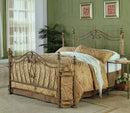 Sydney  Headboard and Footboard Brushed Gold