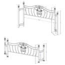 Sydney  Headboard and Footboard Brushed Gold