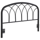 Anderson Metal  or  Open Frame Headboard Black