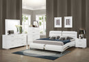 Jeremaine  California King Bedroom Set White