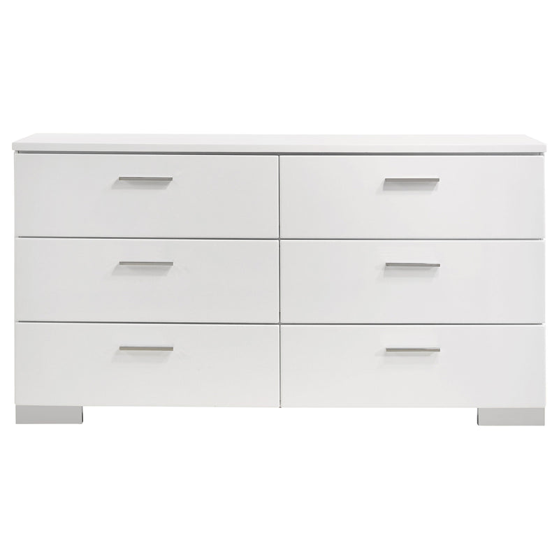 Jeremaine  California King Bedroom Set White
