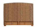 Laughton Woven Banana Leaf California King Headboard Amber