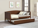 Bozeman Wood  Daybed With Trundle Medium Walnut