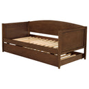 Bozeman Wood  Daybed With Trundle Medium Walnut